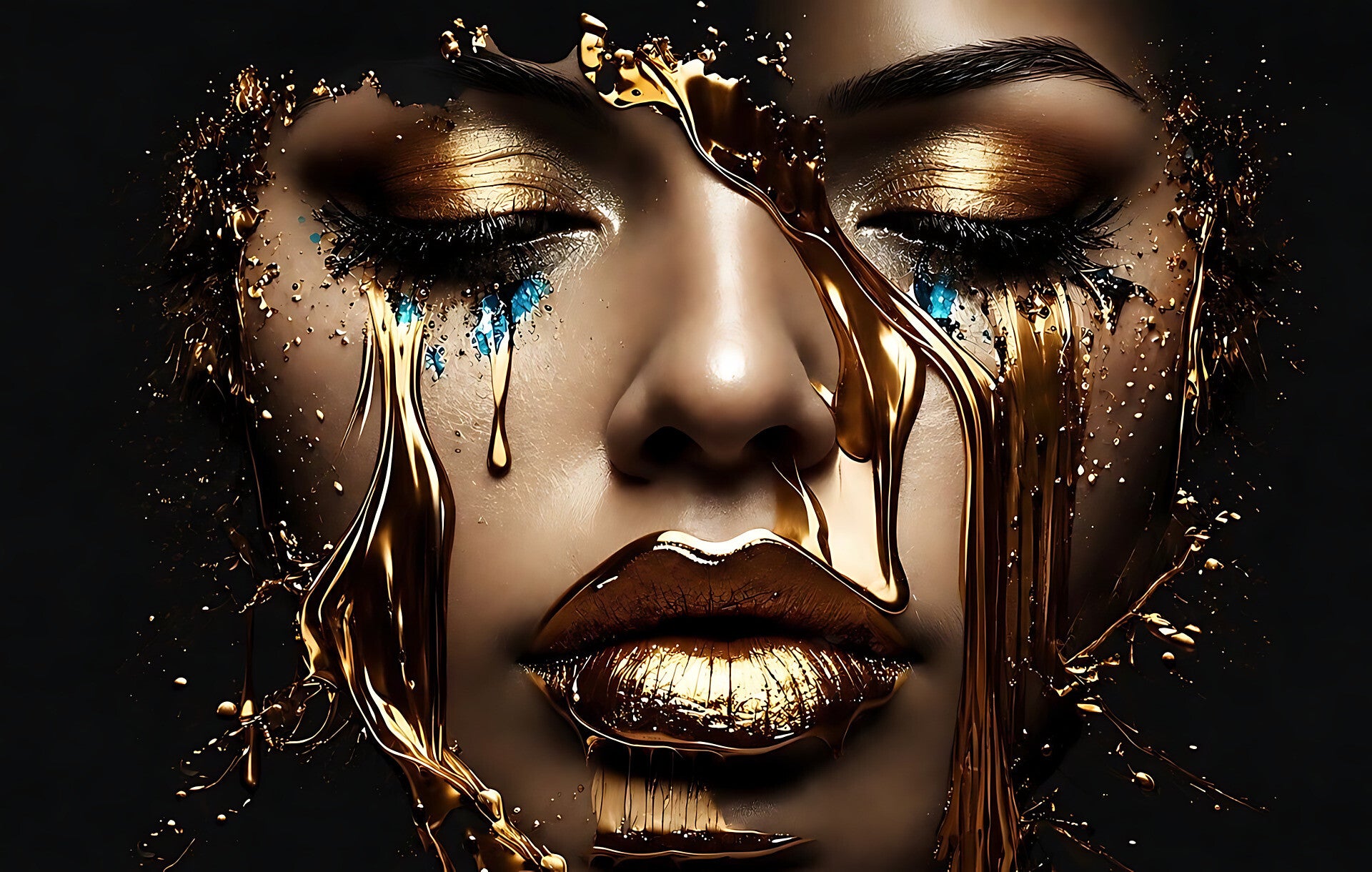 Golden Face 1001