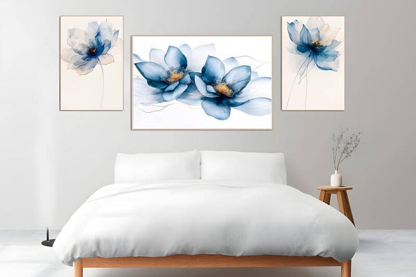 Blue Petals 4063, 4064 & 4065