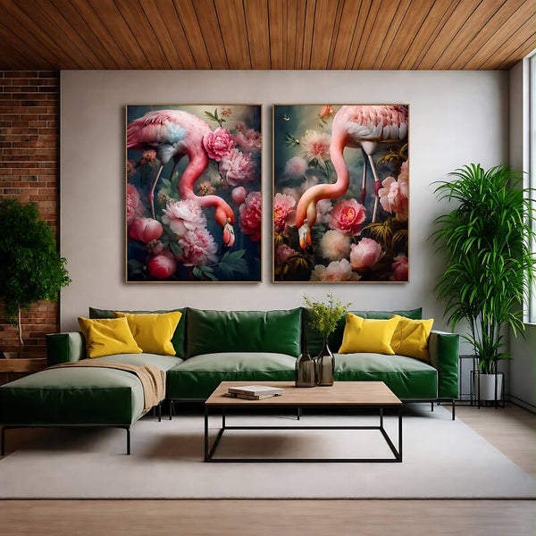 Floral Flamingo 3010 & Floral Flamingo 3011