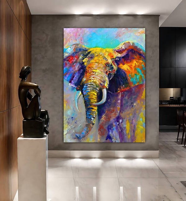 Pastel Elephant 3054