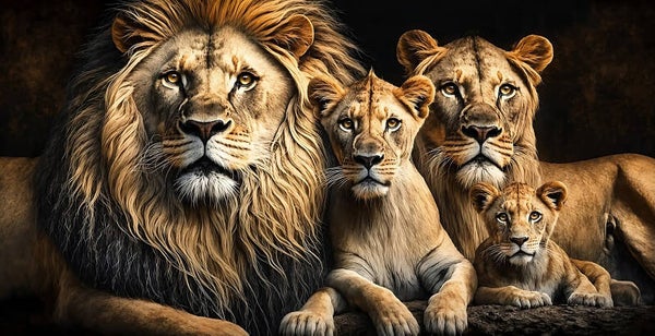 Lion Family 3044