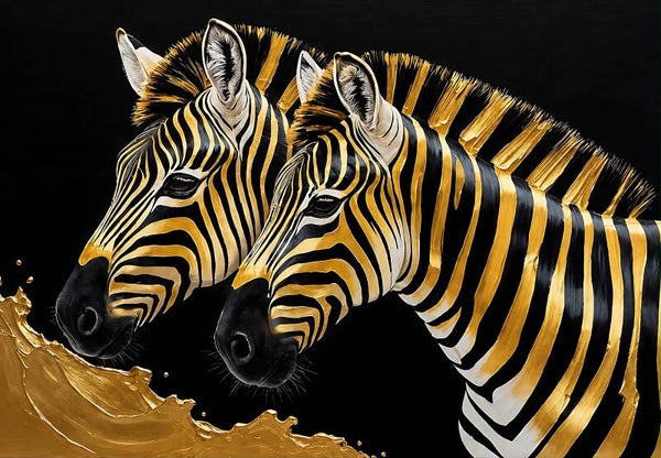 Gilded Zebras 3031