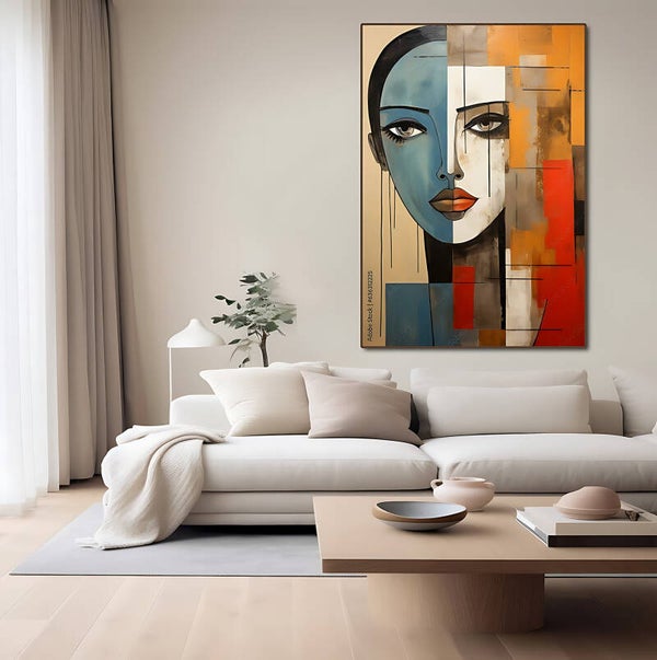 Cubist Face 1045