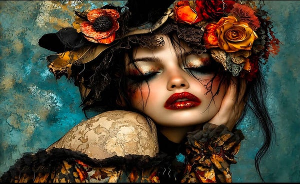 Bohemian Face 1069