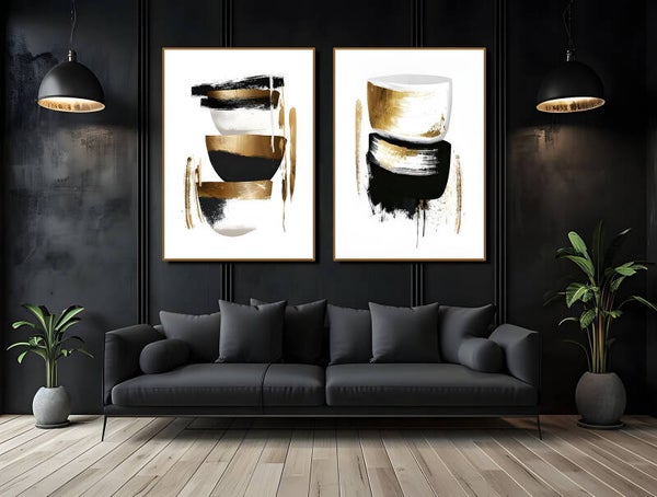Gilded Forms 4041 & Gilded Forms 4042
