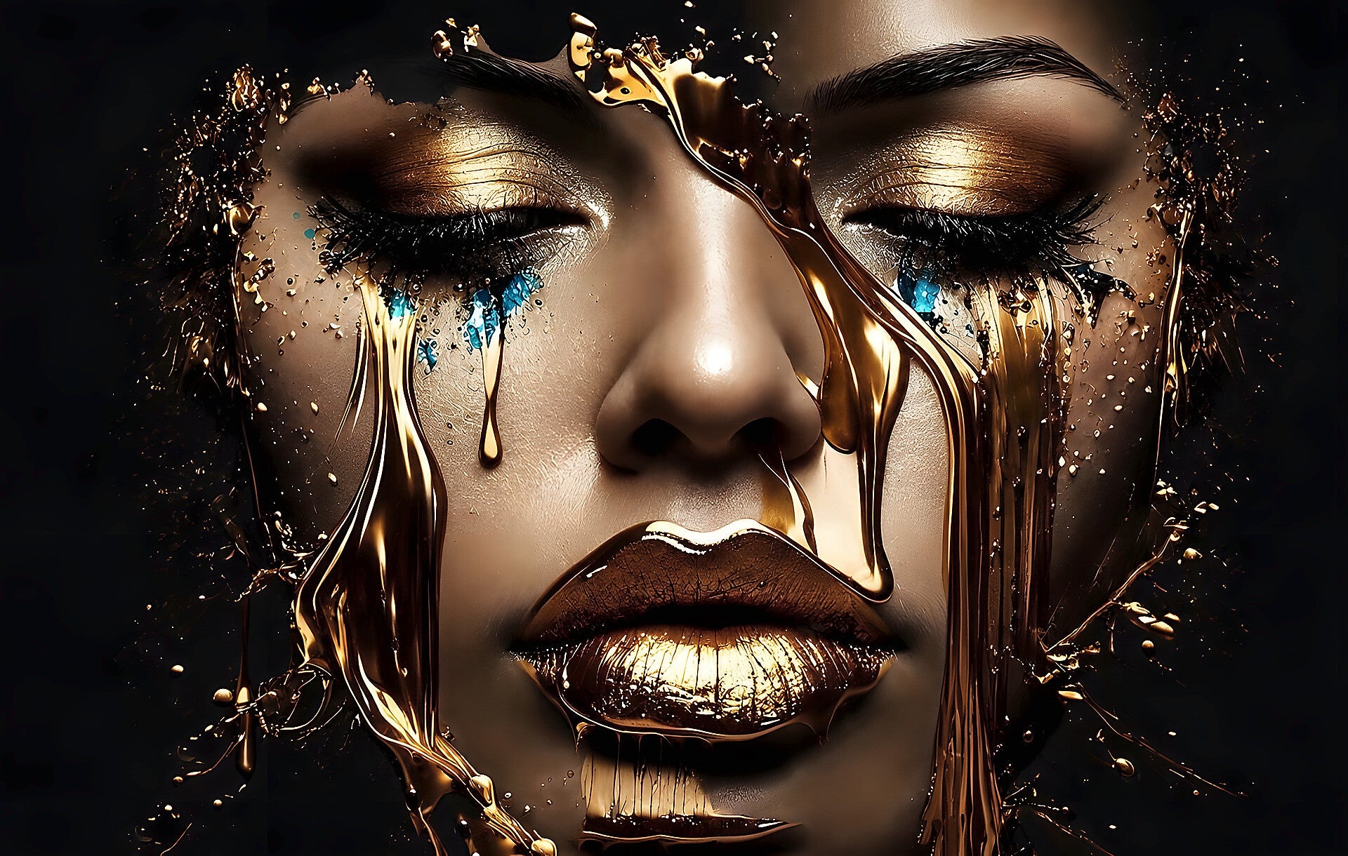 Golden Face 1001