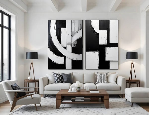 Monochrome Shapes 4007 & Monochrome Shapes 4008