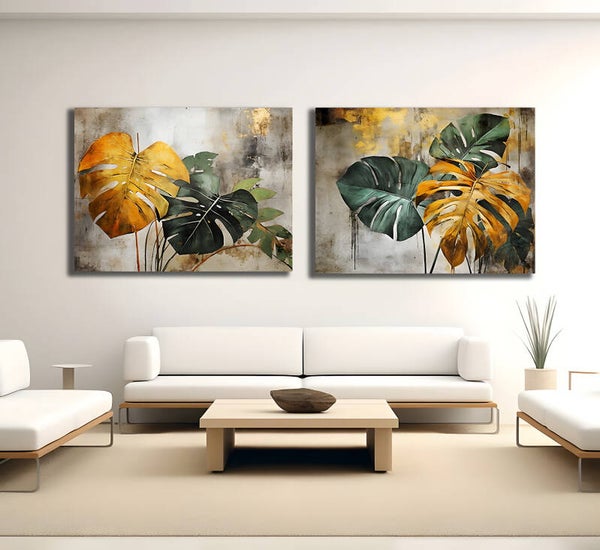 Monstera Gold 4077 & Monstera Gold 4078