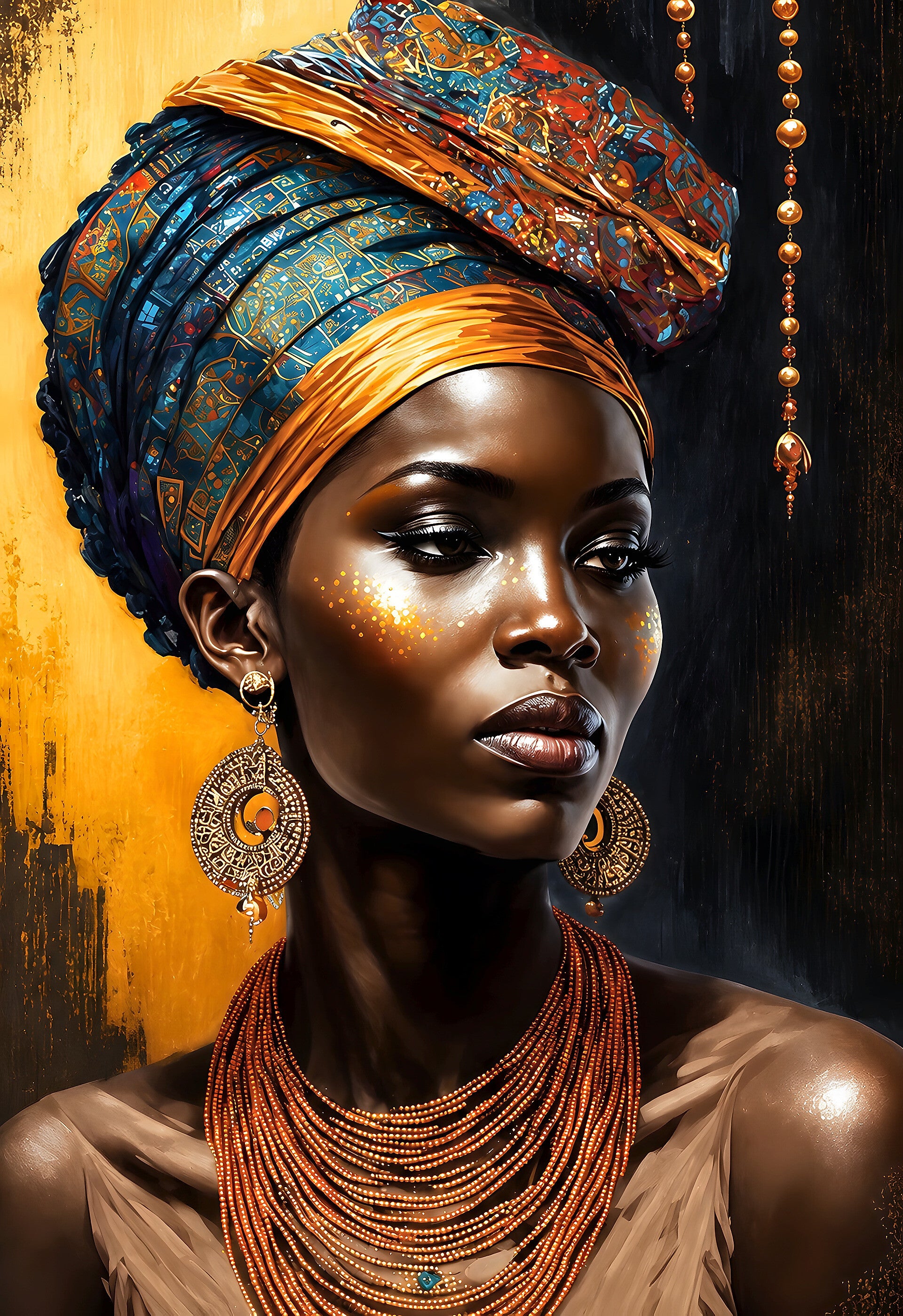 Ochre Face 1028