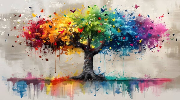 Rainbow Tree 4037