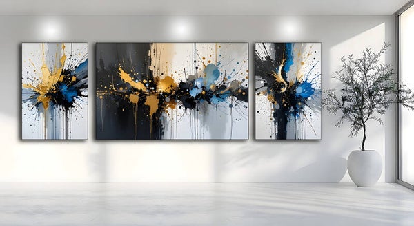 Splash Triptych 4034