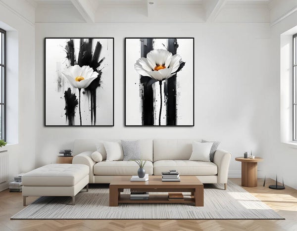 White Poppy 4070 & White Poppy 4071