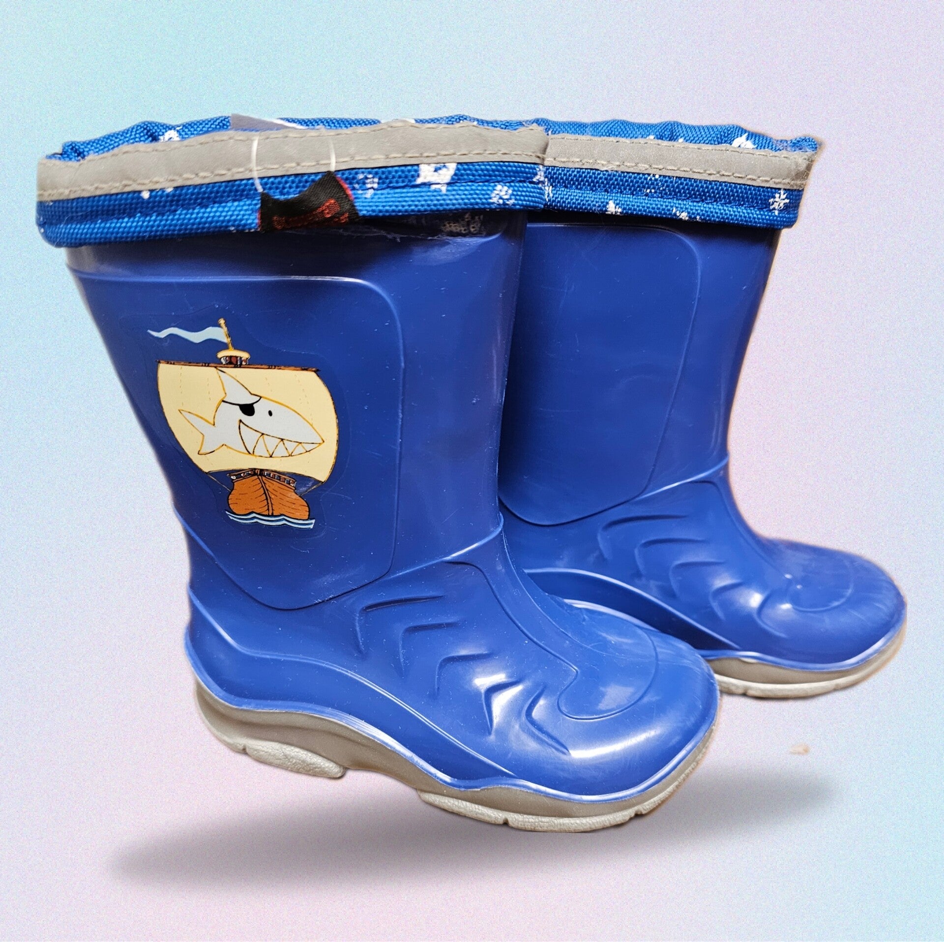 Schuhe Gummistiefel gefüttert Gr. 22