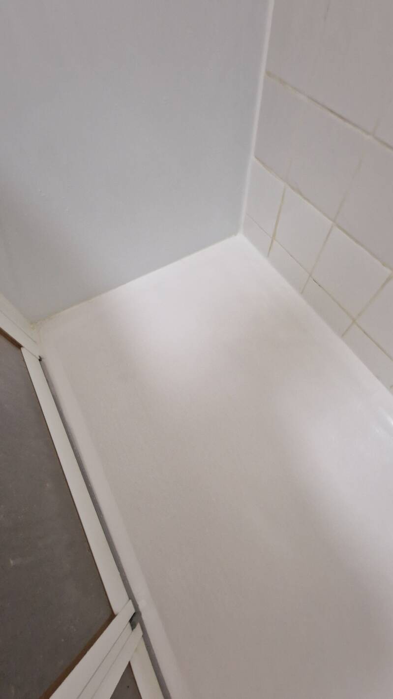 Shower tray after