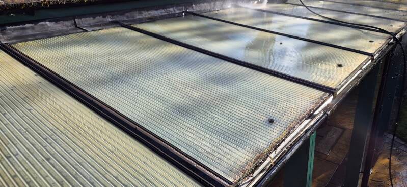 Canopy after cleaning