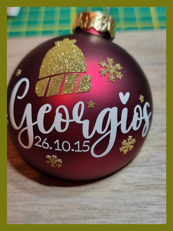 QUELQUES BOULES PERSONNALISÉES