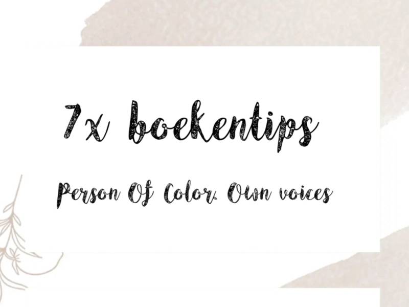 Internationale dag tegen racisme en discriminatie, poc, #ownvoices, boekentips | turnthepages.nl