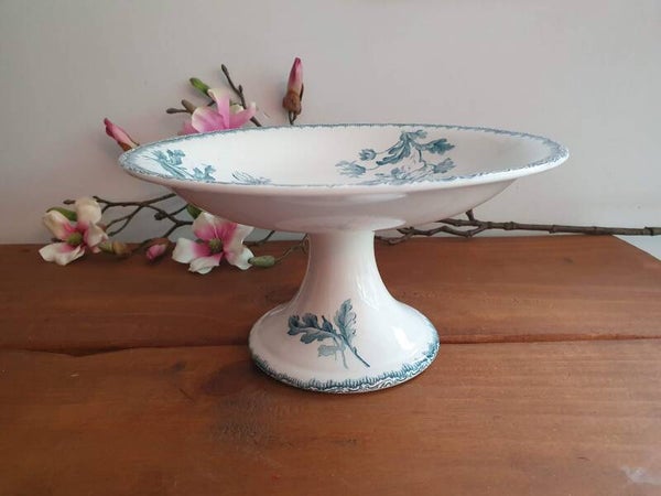 Tazza/ Schaal op voet - Société Céramique Maastricht - Decor Margot