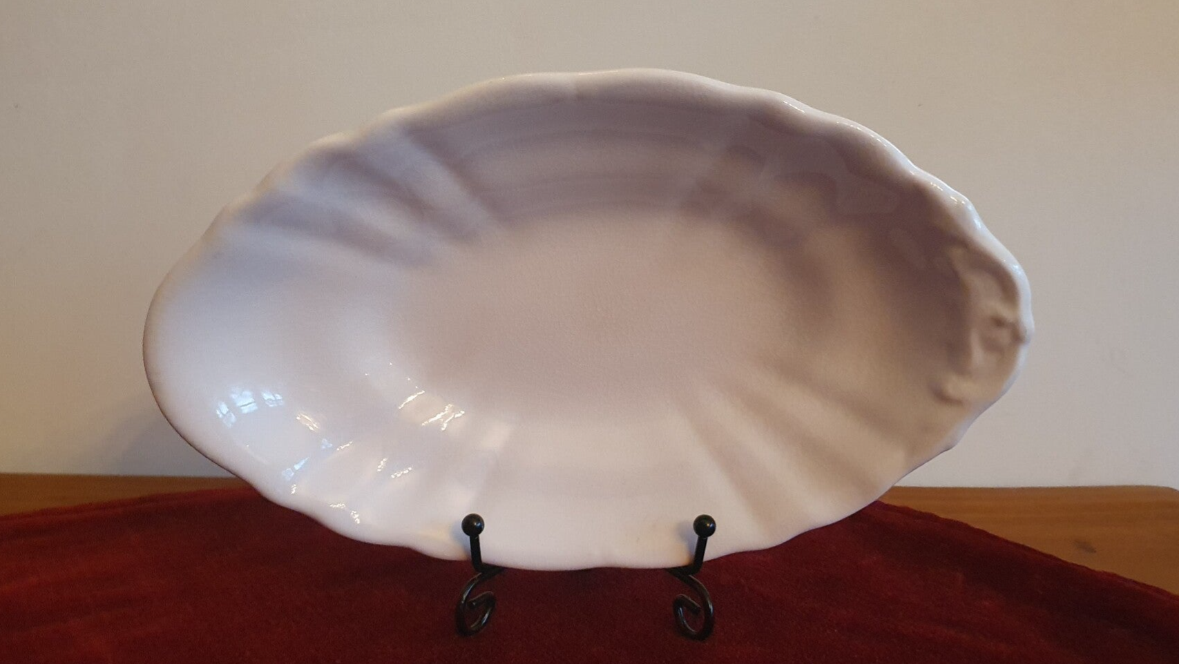 Zuurschaal - Société Céramique Maastricht - Wellington wit