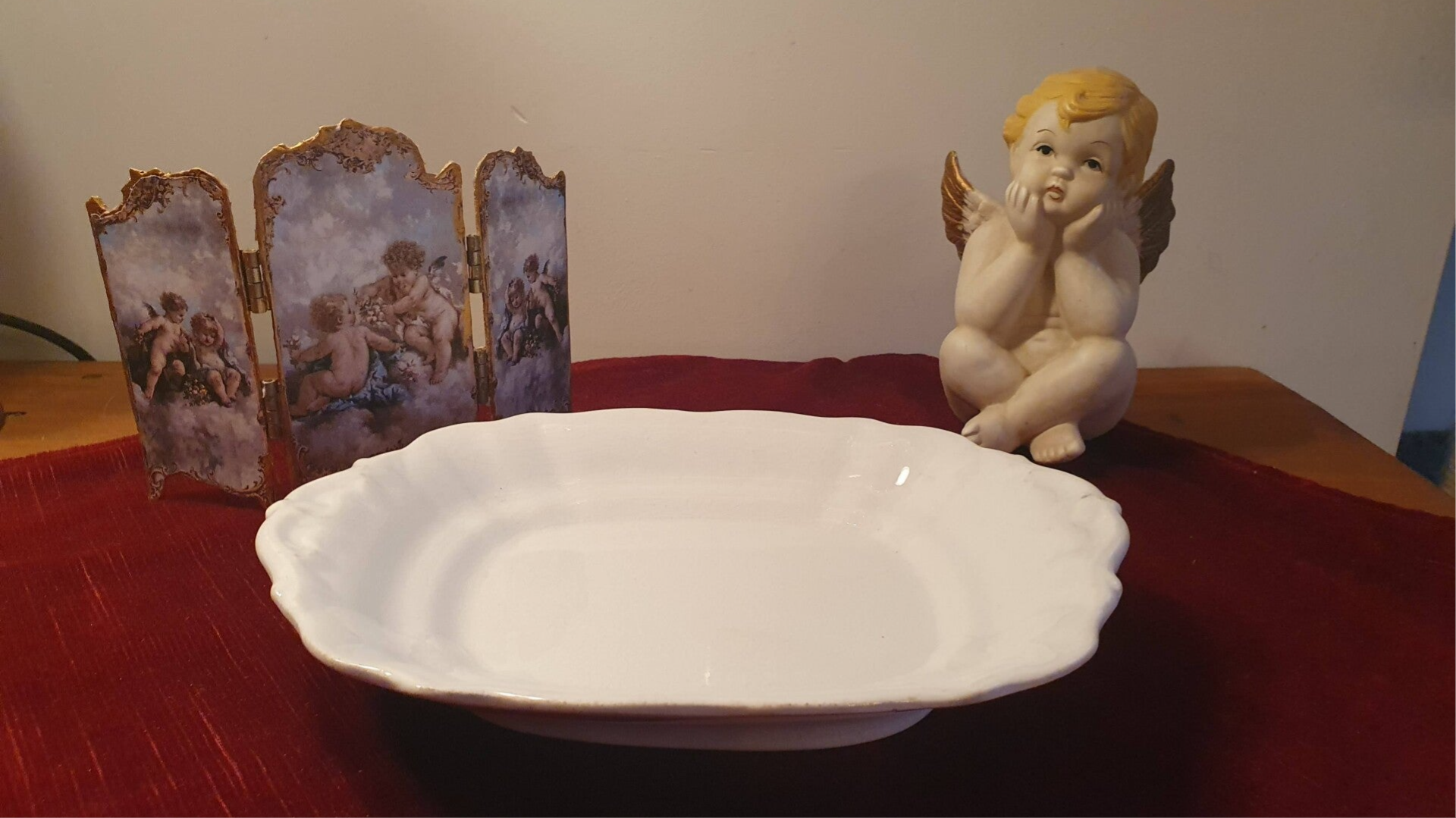 Rechthoekige schaal - Société Céramique Maastricht - Wellington wit, maat 3