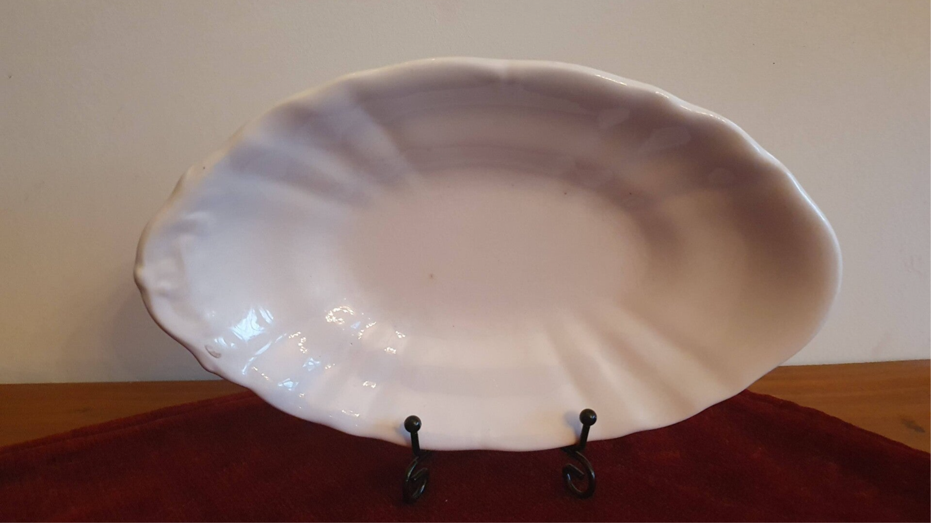 Zuurschaal - Société Céramique Maastricht - Wellington wit