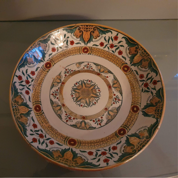 Ronde schaal - Petrus Regout - Decor Toko