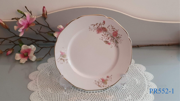 Antiek ontbijtbord - Chrysantheme (2)