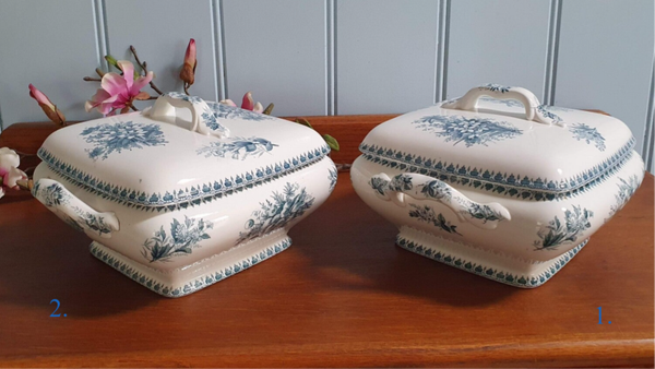 Dekschaal - Société Céramique Maastricht - Decor Cilla