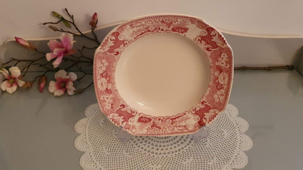 Diep bord - Société Céramique Maastricht - Decor Victoria