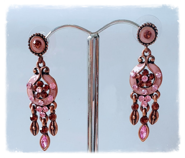 Tendenza oorbellen rose