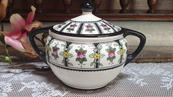 Suikerpot - Petrus Regout - Decor Modest