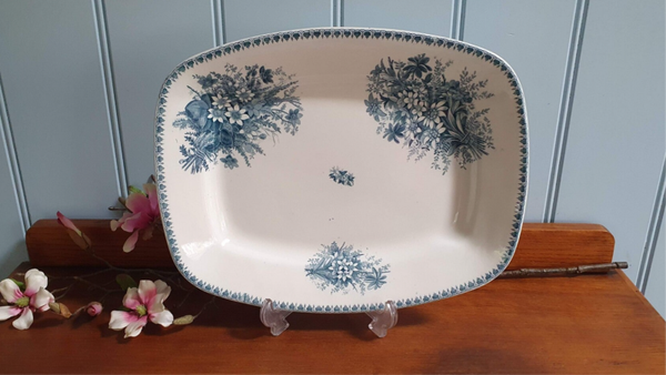 Rechthoekige schaal - Société Céramique Maastricht - Decor Cilla