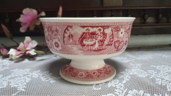 Kastkom decor Tea-Drinker rood - Royal Sphinx