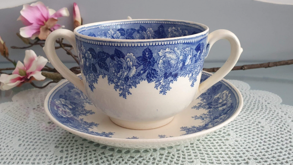 Soepkom - Petrus Regout - Decor Roses