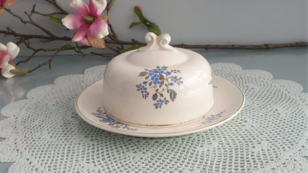 Botervloot Boudewijn - Petrus Regout - Marianne decor 823 - Vergeet me nietje