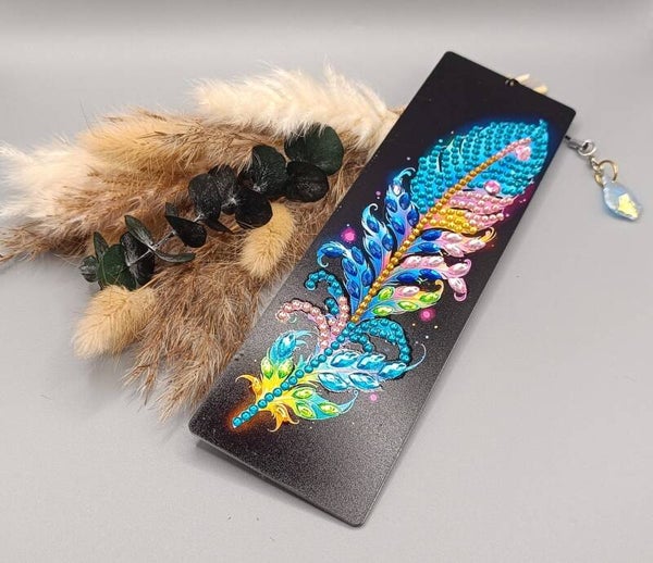 Marque-pages "Plume solitaire"