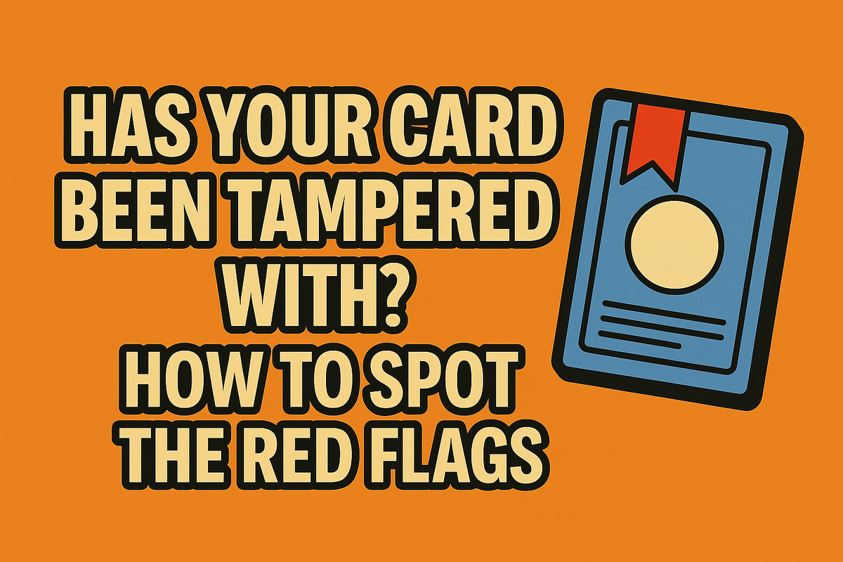 🔎 Has Your Card Been Tampered With or Resealed? How to Spot the Red ...