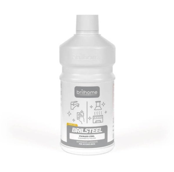 BRILSTEEL - Nettoyant polissant pour acier inoxydable