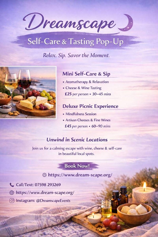 DreamScape tasting pop-up