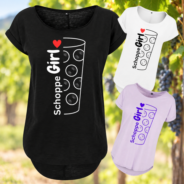 Schoppe Girl T-Shirt Unisex inkl. Print