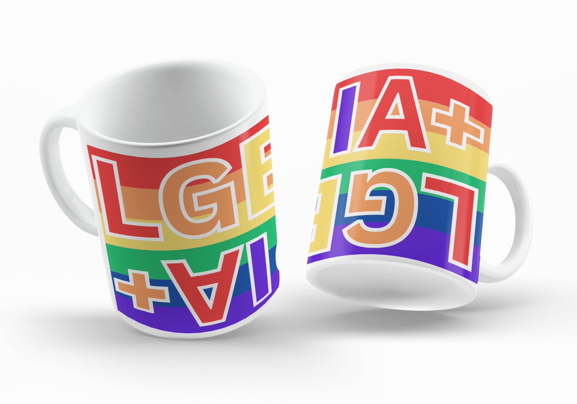 Motiv Kaffee Becher / Tasse - lgbtqia+ - Personalisierbar