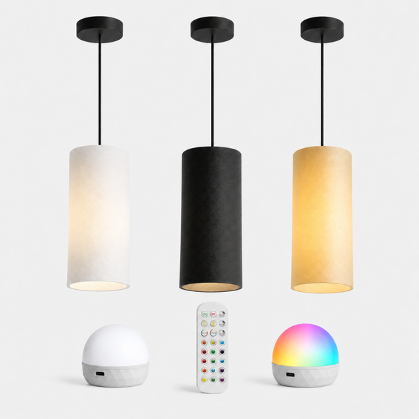 LumaAir – kabellose 3D-Design-Hängelampe mit Akku-Licht