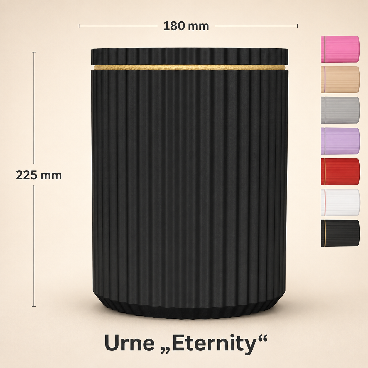 Urne Eternity – Zeitlose Eleganz für einen würdevollen Abschied