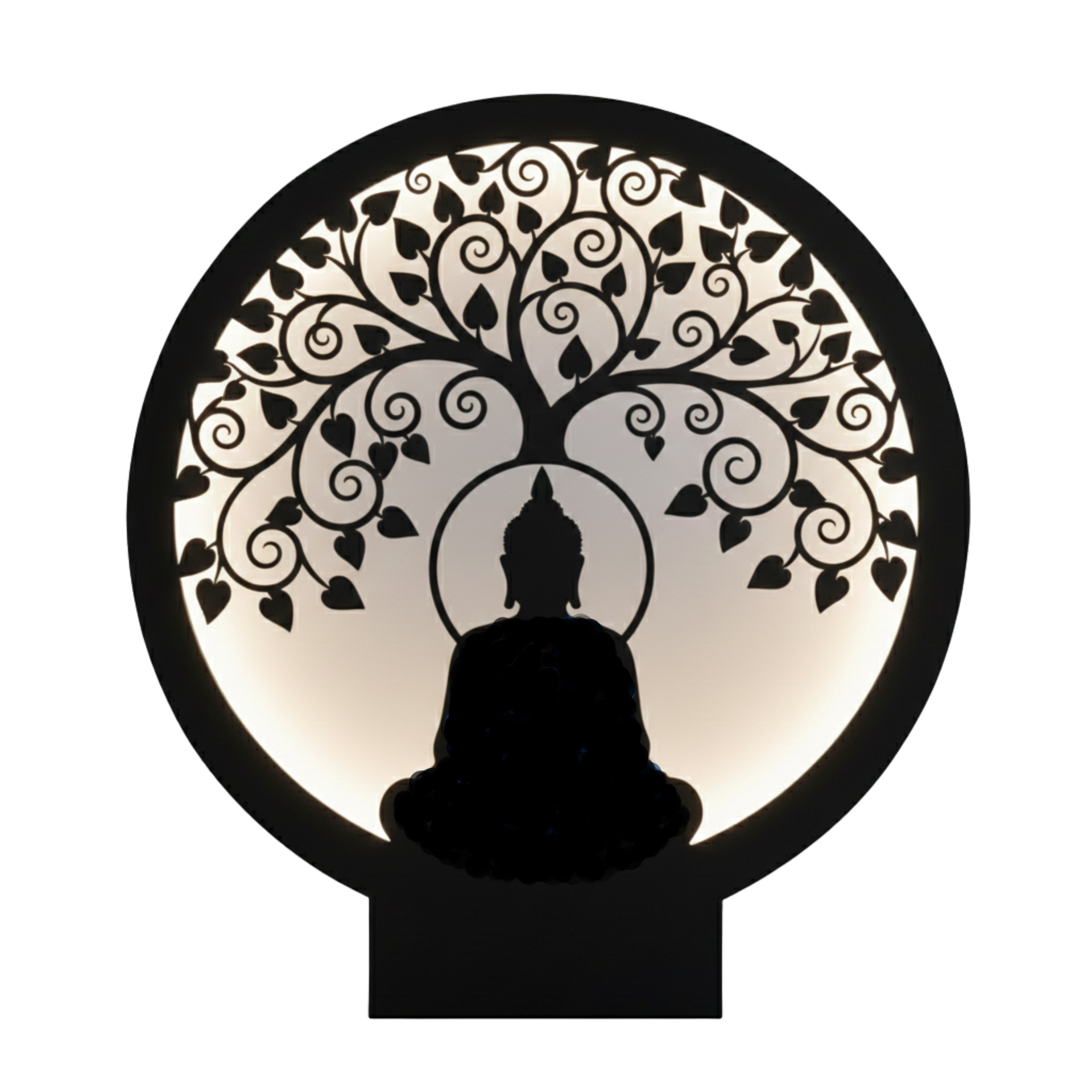 GlowGo “Ring Motiv Leuchte” "Joga"– ...einfach was besonderes!