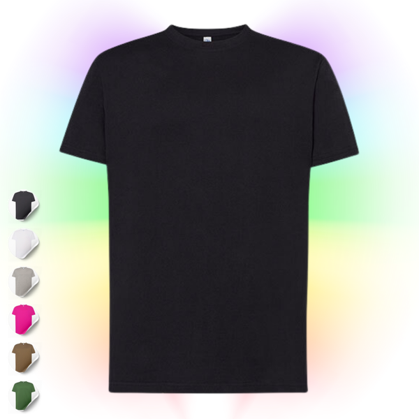 T-Shirt Unisex inkl. Wunschgrafik in 6 Farben
