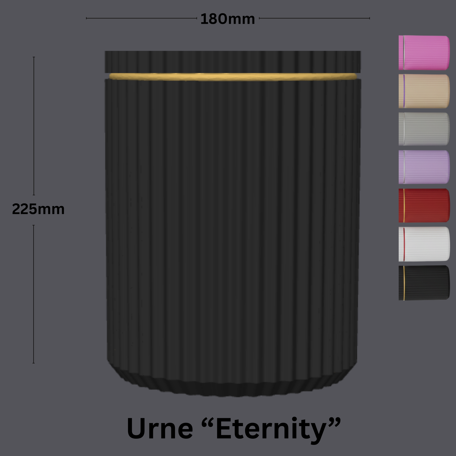 Urne Eternity – Zeitlose Eleganz für einen würdevollen Abschied