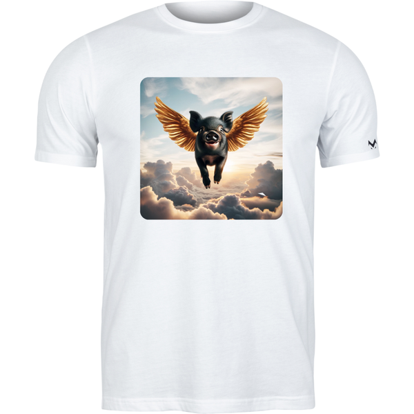 T-Shirt "black-shepherd-style" Unisex White "Engelsgrunzer Part 2"