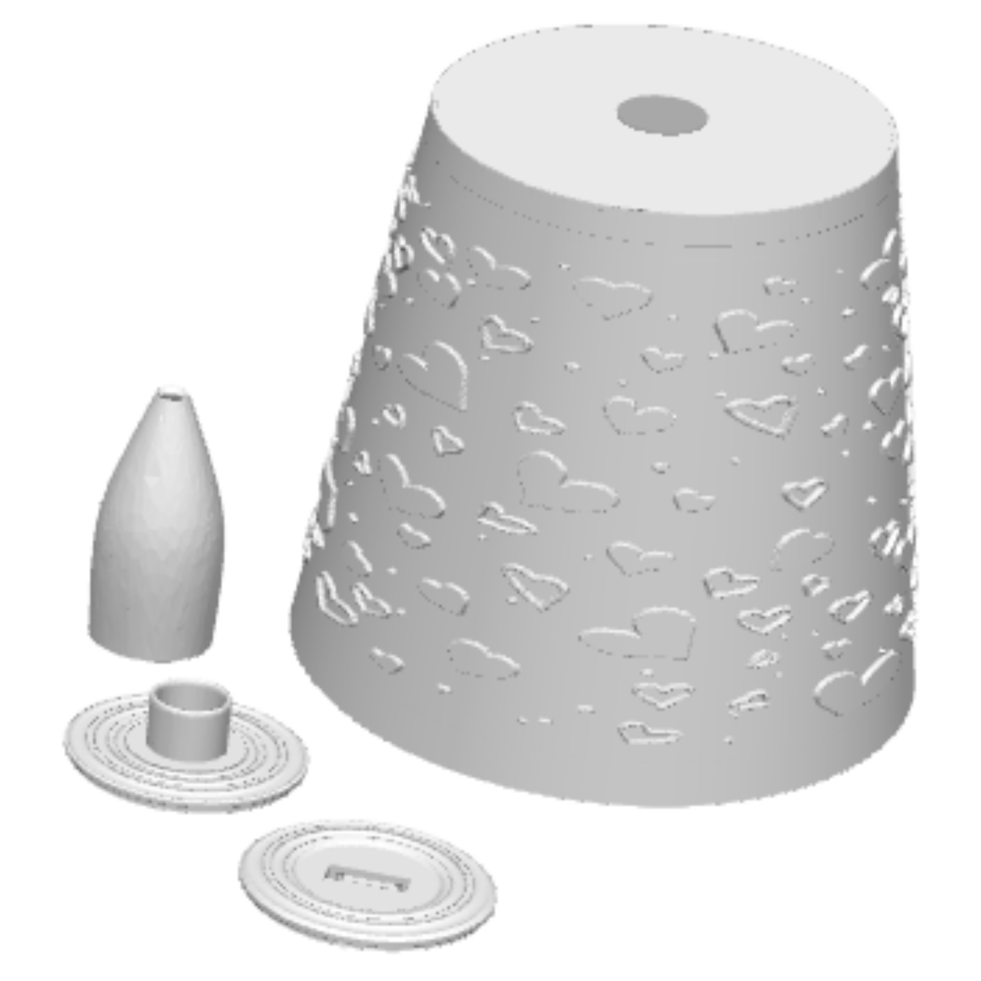 Lampenschirm Hearts – Liebevoll. Nachhaltig. Wandelbar.