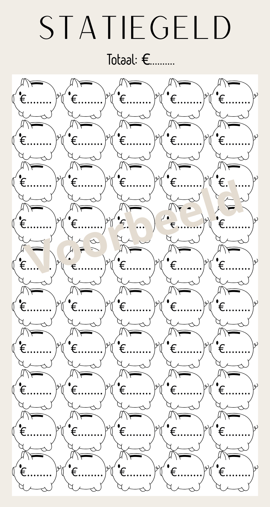 Statiegeld Spaarchallenge
