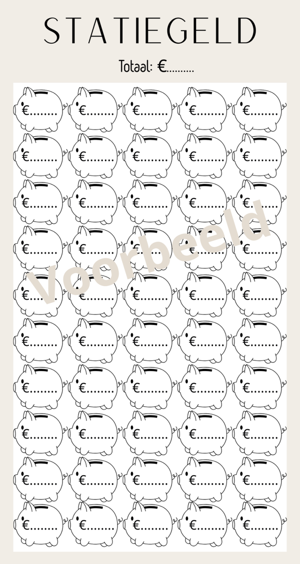 Statiegeld Spaarchallenge